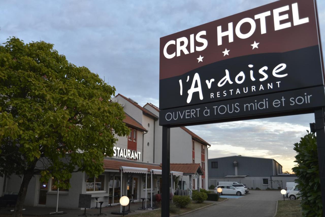 Logis Cris Hotel Et Restaurant, Lyon Sud-Est Corbas Exterior photo