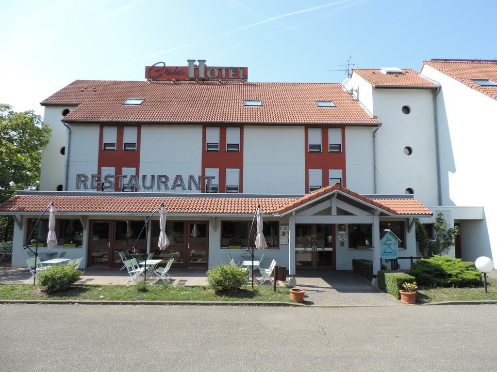 Logis Cris Hotel Et Restaurant, Lyon Sud-Est Corbas Exterior photo